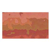 Melted Lipstick - Rosy Beige Abstract Business Card Templates