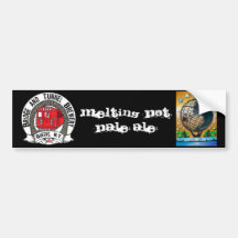 Melting Pot Pale Ale Bumper Sticker