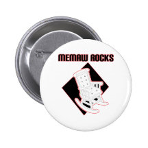 Memaw Rocks Pin