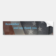 Memorial Day Bumper Sticker