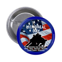 MEMORIAL DAY Button