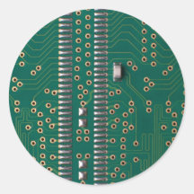 Memory chip sticker