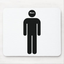 men are from mars mouse pads
