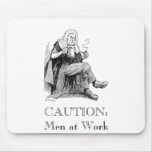Men at Work Mouse Pads