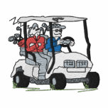 Men In Golf Cart