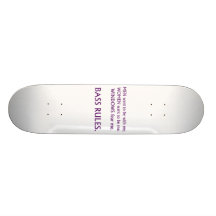 Men want me, women want, windows fear me purple skate board deck