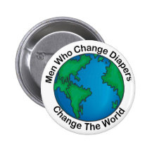Men Who Change Diapers Gift Pins