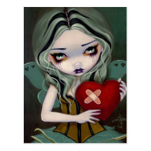 "Mending a Broken Heart" Postcard