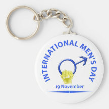 Men's Day Keychain