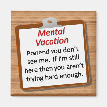 Mental Vacation Magnets