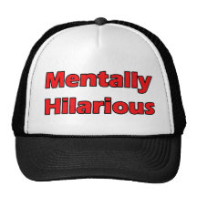 mentally hilarious hats