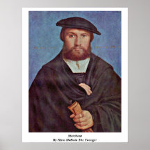 Merchant By Hans Holbein The Younger Posters