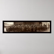 Merchants Convention Photo 1910 Poster