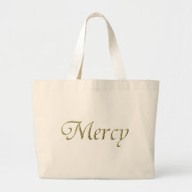 "Mercy" Virtues Product Tote Bags