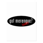 Merengue Items – got merengue Post Card