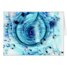 Merging Tide Greeting Card