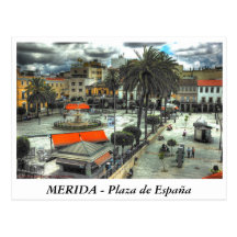 MERIDA - Plaza de España Tarjetas Postales