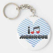 Meringue fan key chain