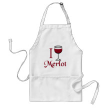Merlot Wine Lover Gifts Apron