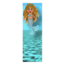 Mermaid Bookmark business cards