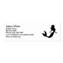 Mermaid Business Card Templates