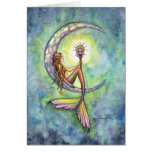 Mermaid Card by Molly Harrison Mermaid Moon