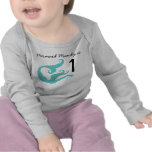 Mermaid Customisable 1st Birthday Tshirt