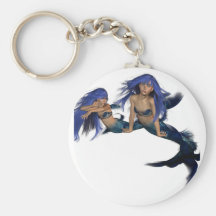Mermaid Pair Keychain