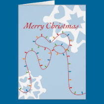 Merry & Bright Christmas Lights  cards