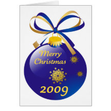 MERRY CHRISTMAS 2009 CARD