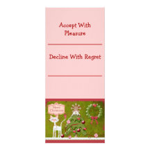 Merry Christmas Baubles Custom Invitation
