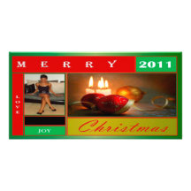 Merry Christmas from Anjelica Picture Card