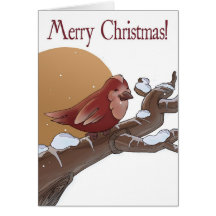 Merry Christmas Greeting Card