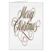 Merry Christmas! Greeting Card Template