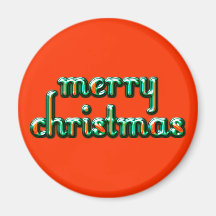 merry christmas magnet