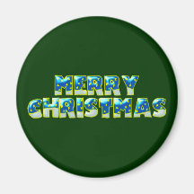 merry christmas magnets