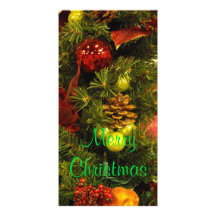 Merry Christmas Personalized Photo Card
