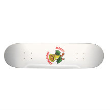 Merry Christmas Skate Board Deck