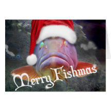 Merry Fishmas Card