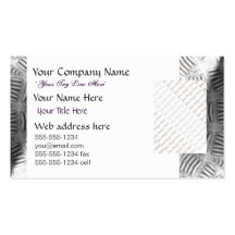METAL Element Kaleido Pattern Business Card Templates