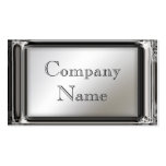 Metal Frame Border Business Cards