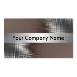 Metal Look Business Cards With Class
