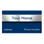Metal Nameplate Business Cards