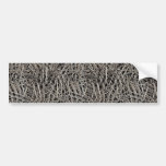 Metal paper clips bumper sticker