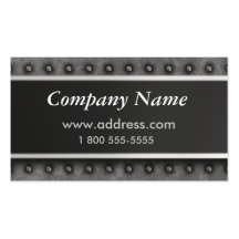 Metal Rivets Business Cards