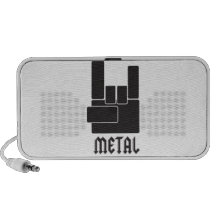 Metal Rocks! Laptop Speaker