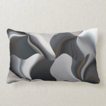 Metallic graphic design pillows