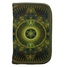 "Metatron's Magick Wheel" - Fractal Art Folio Planner