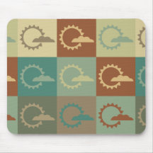 Meteorology Pop Art Mouse Mat