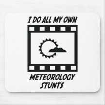 Meteorology Stunts Mouse Pad